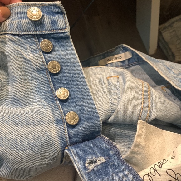 GRLFRND Karolina High Rise Jean A Little More Love black spot on rear of leg - Picture 16 of 16